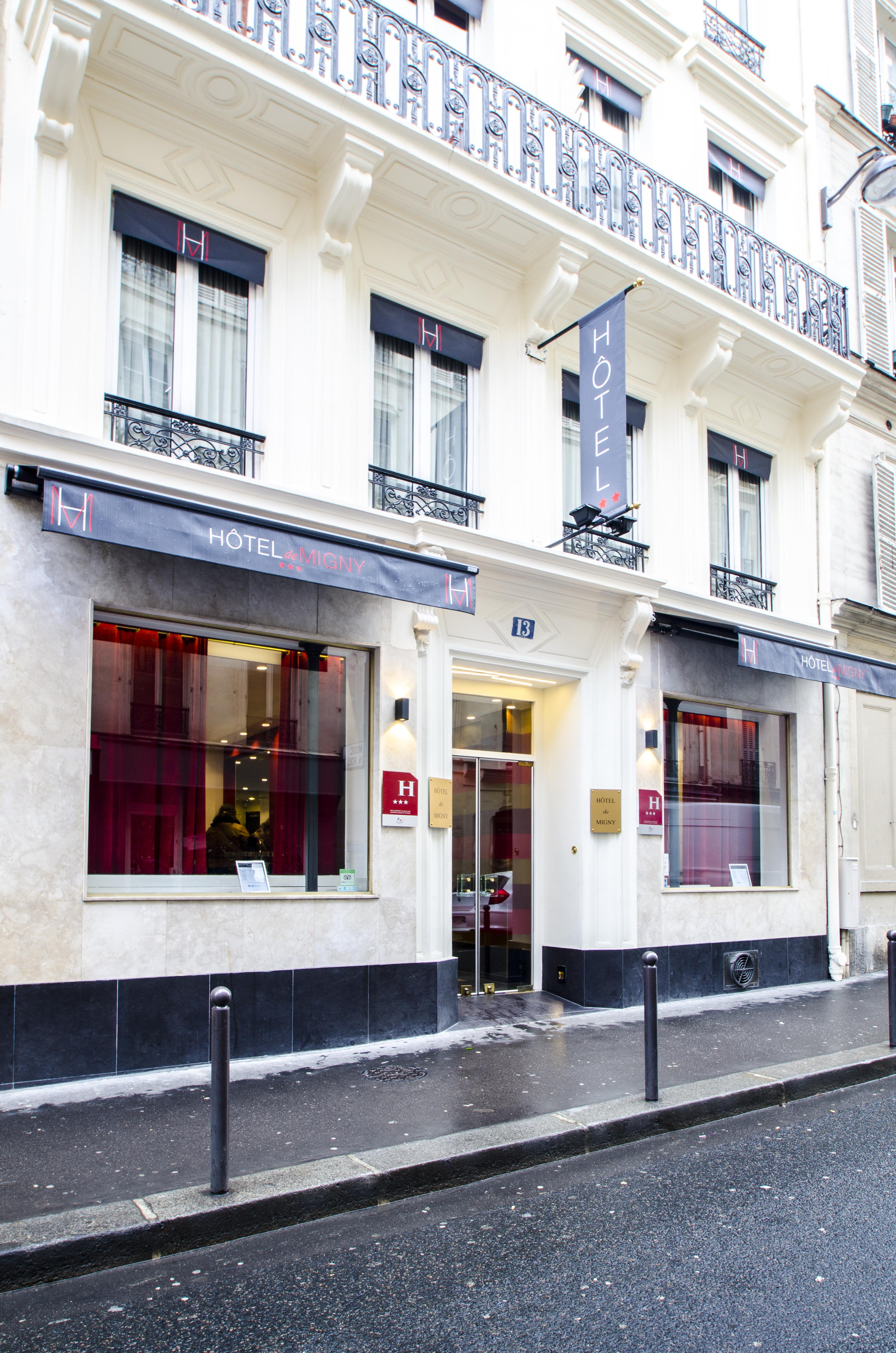 Hotel Migny Opera Montmartre Париж Экстерьер фото
